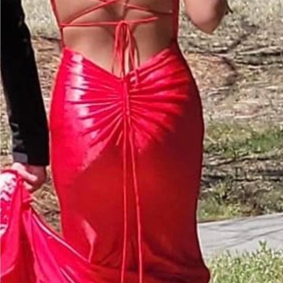 Red Prom Dress - Picture 3 of 3